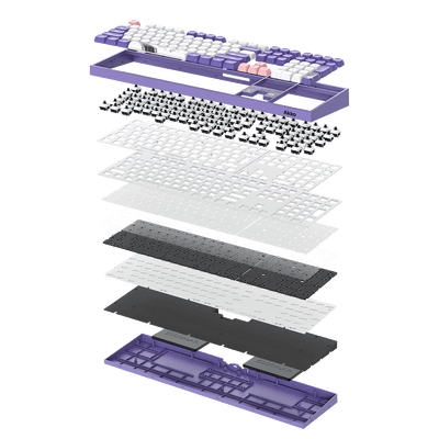 Akko Kuromi 5108 V5 Mechanical Keyboard Structure