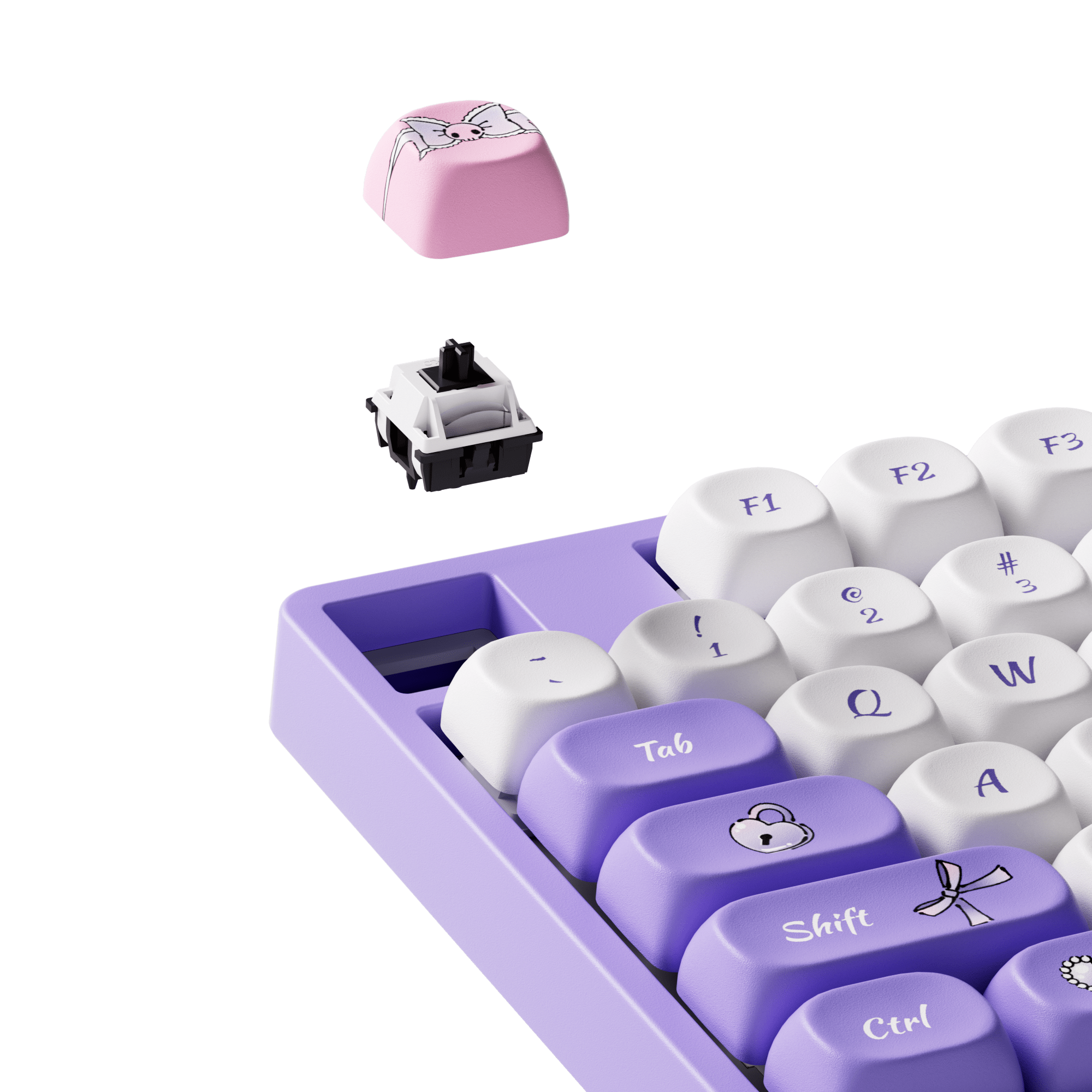 Akko-Kuromi-5108B-Plus-MOA-Hot-Swappable