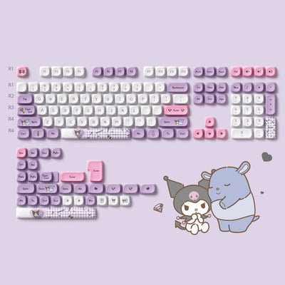 Akko-Kuromi-Keycap-Set
