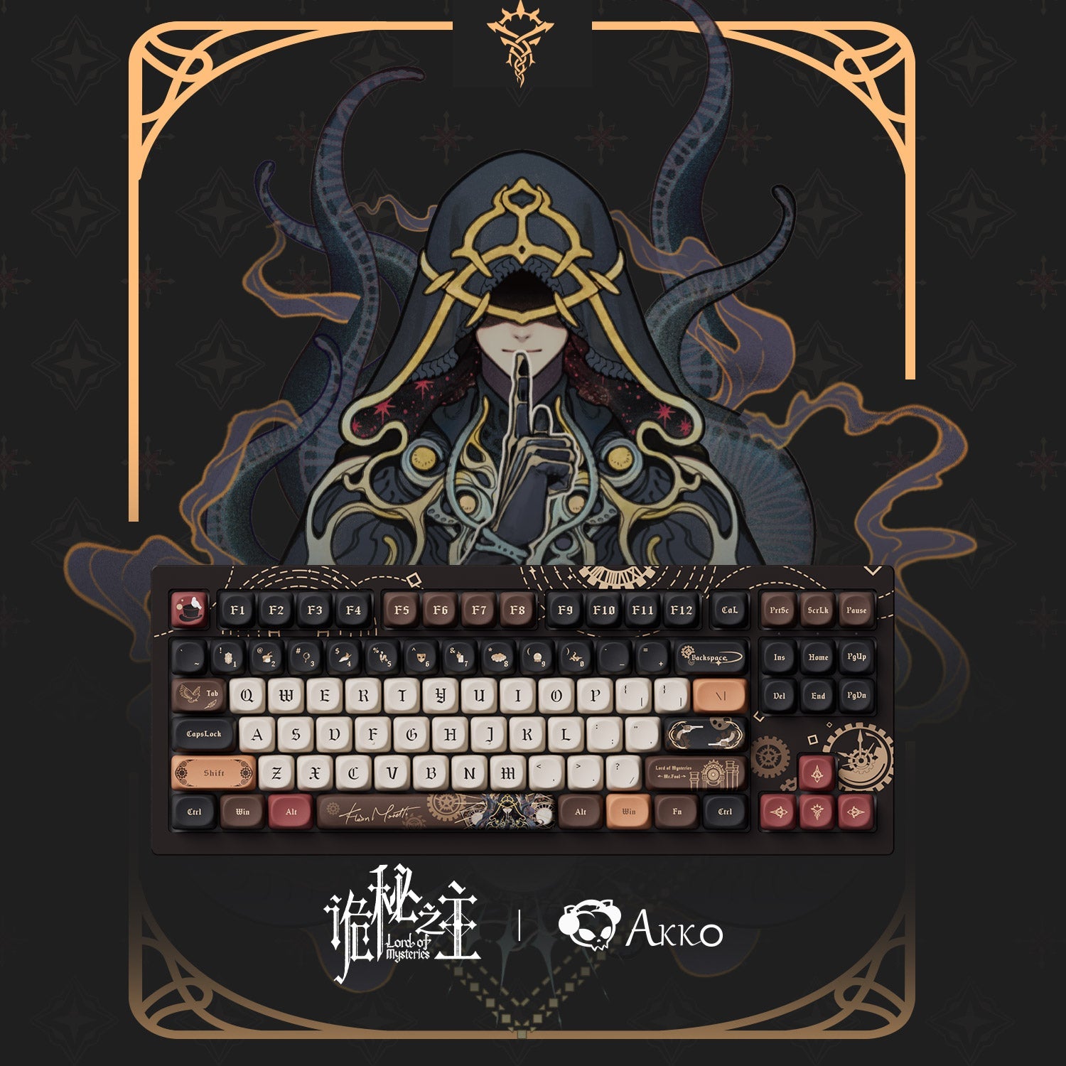 Lord of the Mysteries 5087B v2 Mechanical Keyboard with Lord of the Mysteries Theme