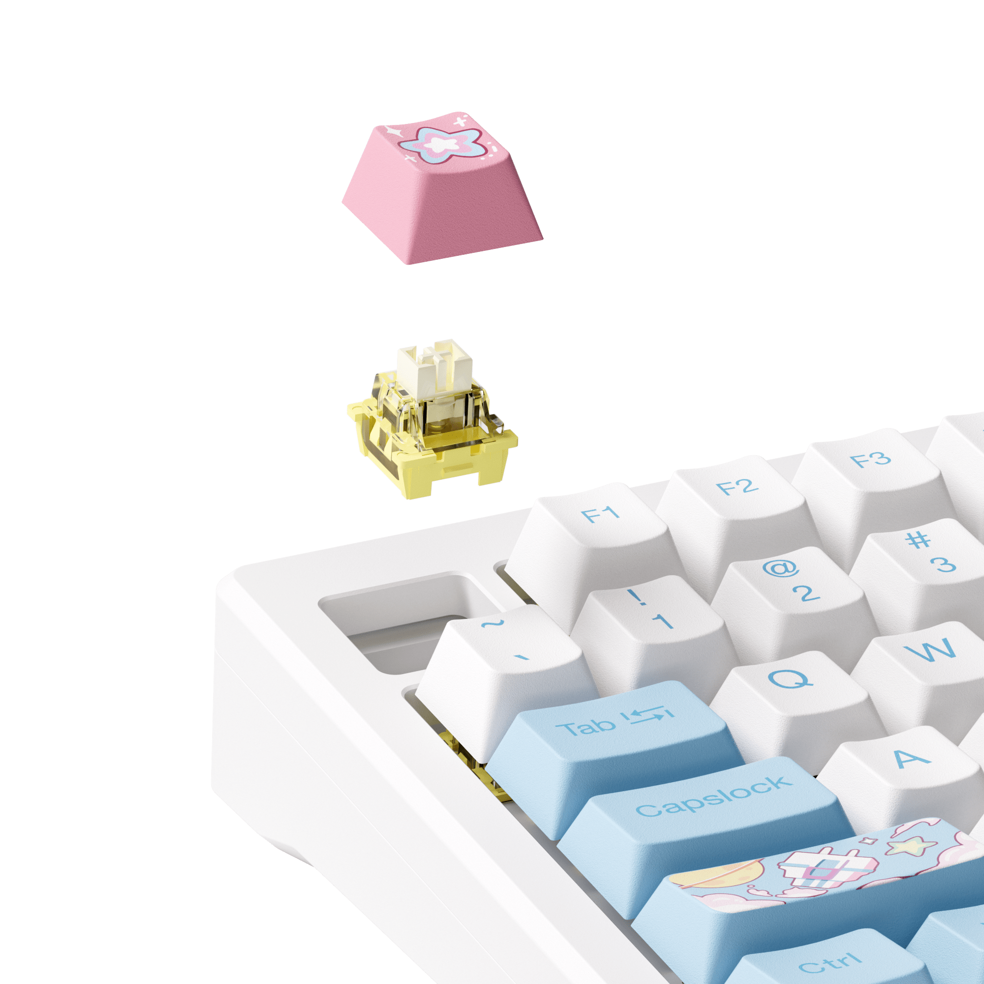 MOD 007 HE PC Purple Melody 마그네틱 키보드