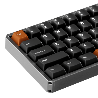 Akko MOD68 HE Magnetic Keyboard Black Tea Left Details
