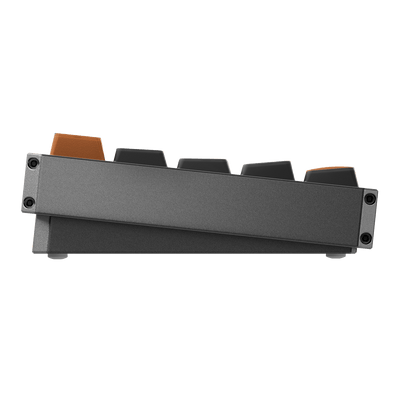 Akko MOD68 HE Magnetic Keyboard Misty Black Tea Side