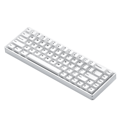 Akko MOD68 HE Magnetic Keyboard Misty White Right Side
