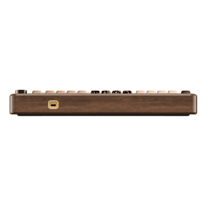 MU02 Wooden Keyboard Mountain Seclusion usb