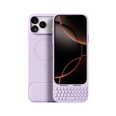 Akko MetaKey Keyboard Case for iPhone 17 Lavender