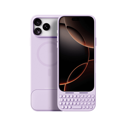 Akko MetaKey Keyboard Case for iPhone 17 Lavender