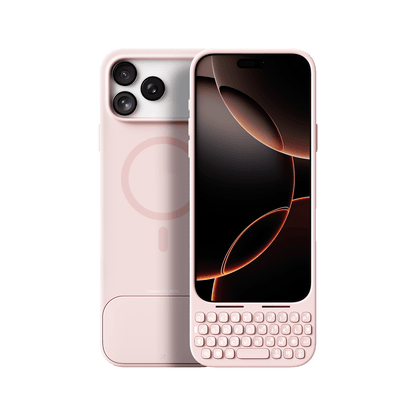 Akko MetaKey Keyboard Case for iPhone 17 Pink