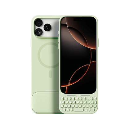 Akko MetaKey Keyboard Case for iPhone 17 Sage