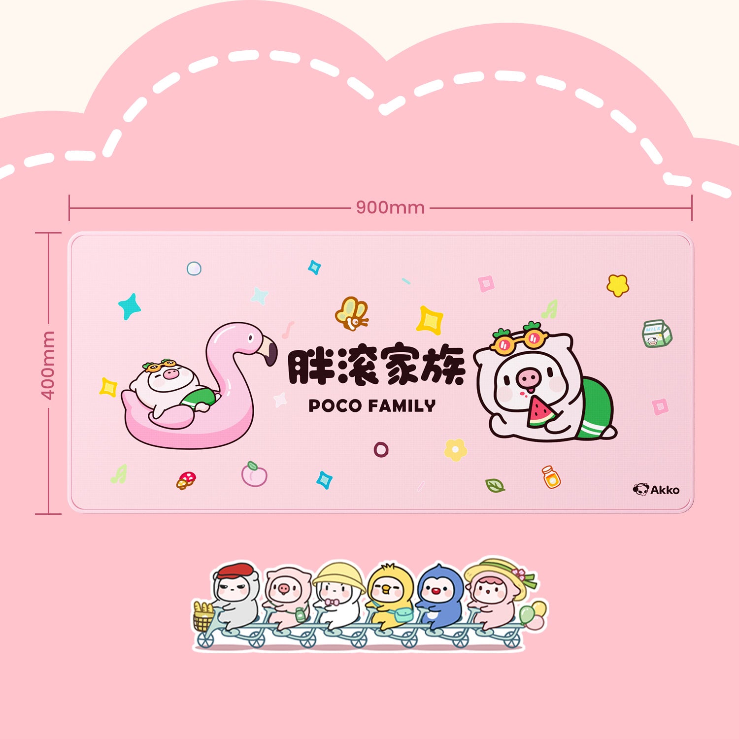 Akko-POCO-FAMILY-Mouse-Pad-Banner