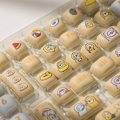 POCO Family POCO Duck Keycap Set Key Details