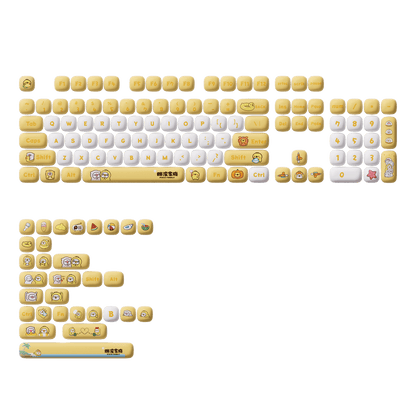 POCO Family POCO Duck Keycap Set (136-key)
