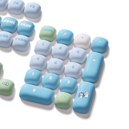 POCO Family - POCO Penguin Keycap Set Right Section Numberkey Details