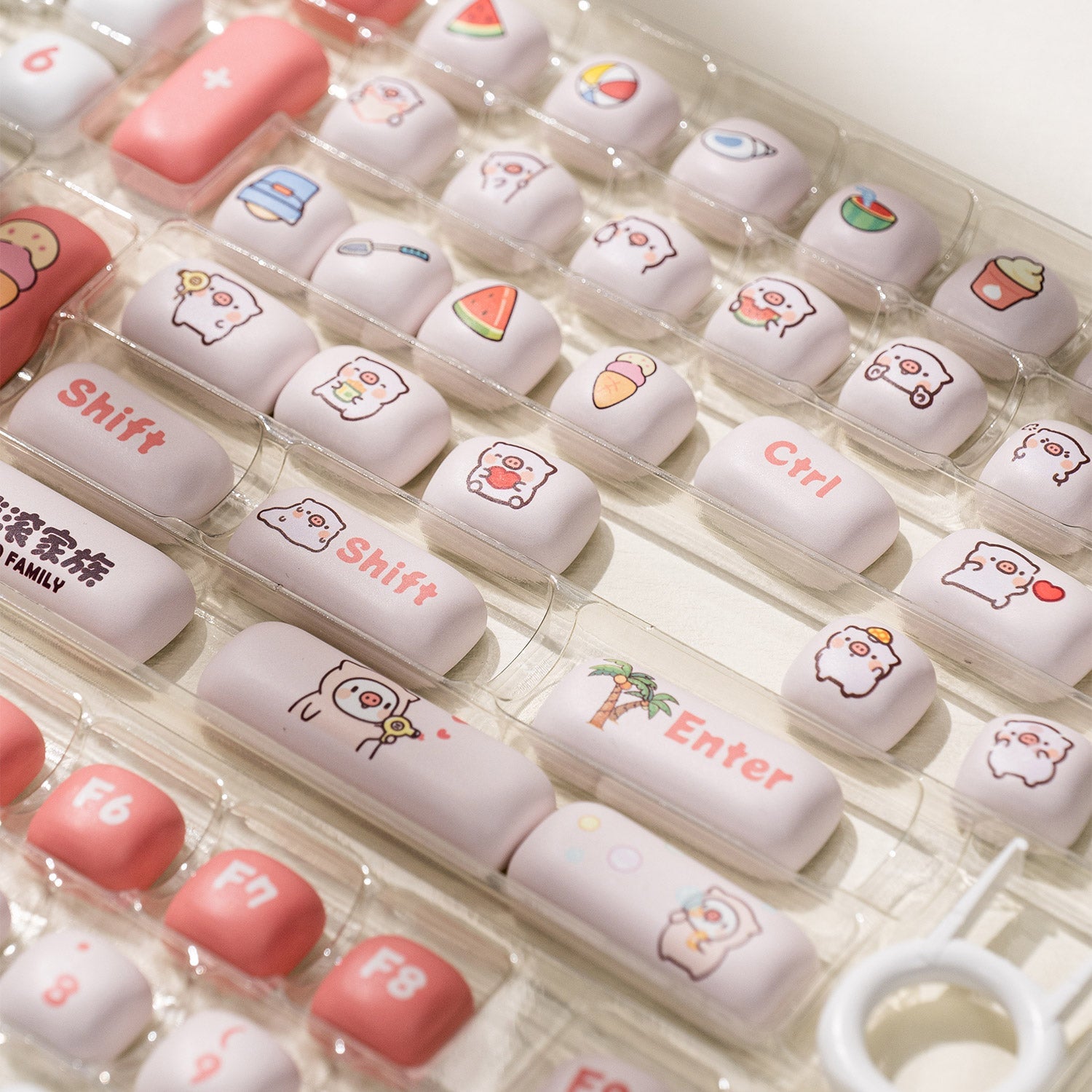 POCO Family - POCO Pig Keycap Set Key Details