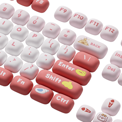 POCO Family - POCO Pig Keycap Set Right Section Key Details
