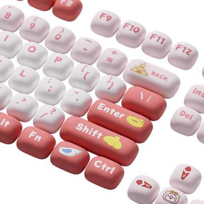 POCO Family - POCO Pig Keycap Set Right Section Key Details