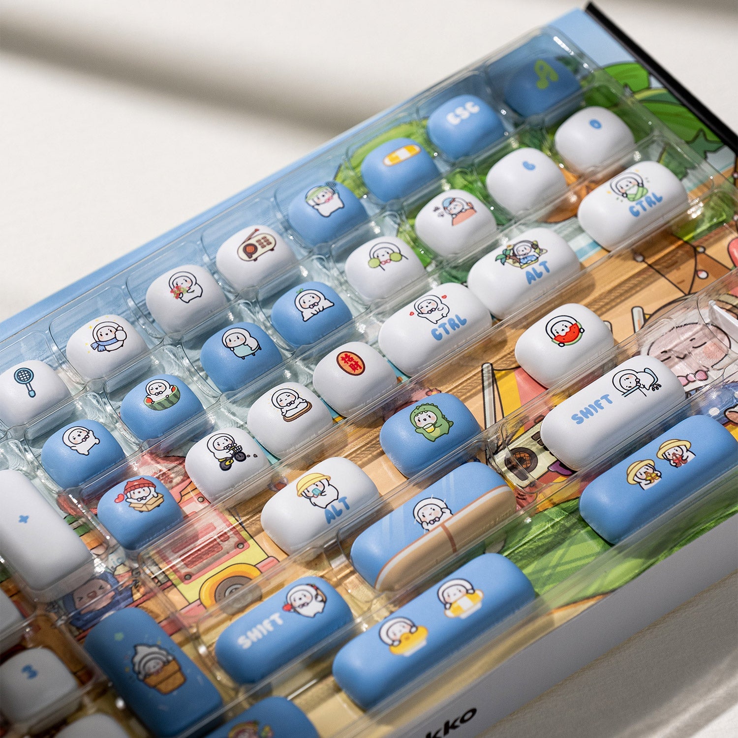 POCO Family POCO Seal Keycap Set Details