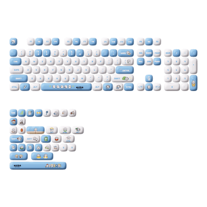 POCO Family POCO Seal Keycap Set (136-key)