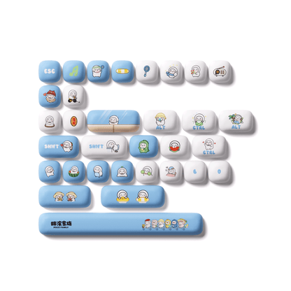 POCO Family POCO Seal Keycap Set Special Keys Details