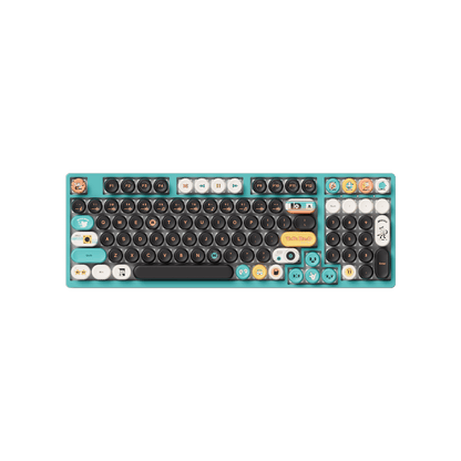 Akko Punk Cat BottleCap Keycaps Set 1800 Keyboard
