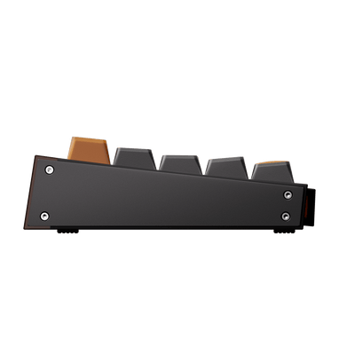 Akko Ray68 HE Magnetic Keyboard Misty Black Tea Left Side