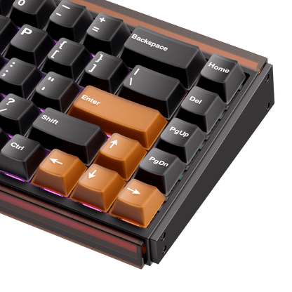 Akko Ray68 HE Magnetic Keyboard Misty Black Tea Right Details