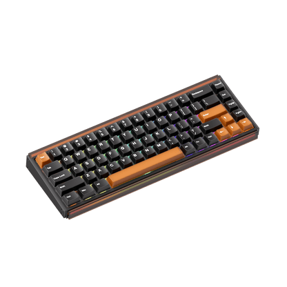 Akko Ray68 HE Magnetic Keyboard Misty Black Tea Right Side