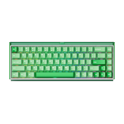Akko Ray68 HE Magnetic Keyboard Misty Green White