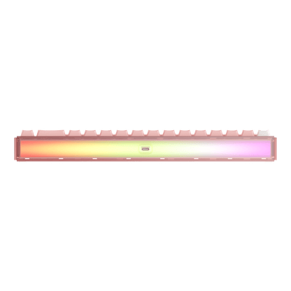 Akko Ray68 HE Magnetic Keyboard Misty Pink Right RGB