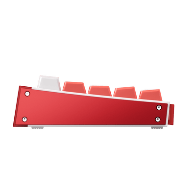 Akko Ray68 HE Magnetic Keyboard Misty Red Side Details