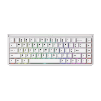 Akko Ray68 HE Magnetic Keyboard Misty White