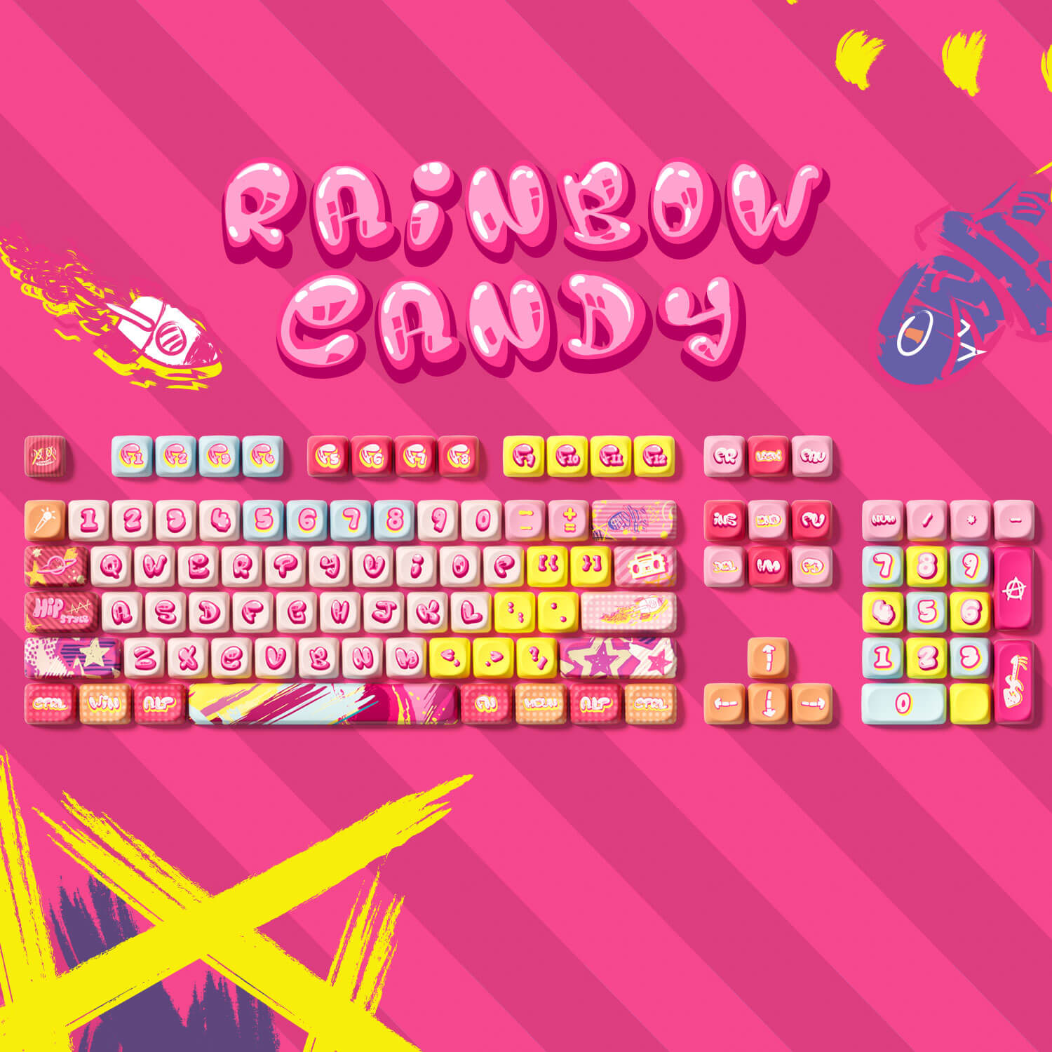 Akko-Rainbow-Candy-Keycap