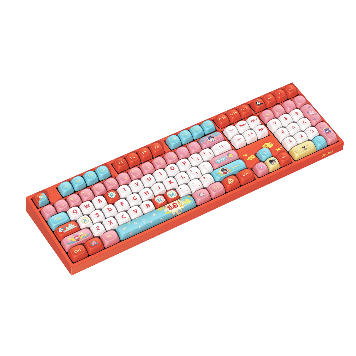 Akko Ranma ½ 5108 V5 Mechanical Keyboard Side Details