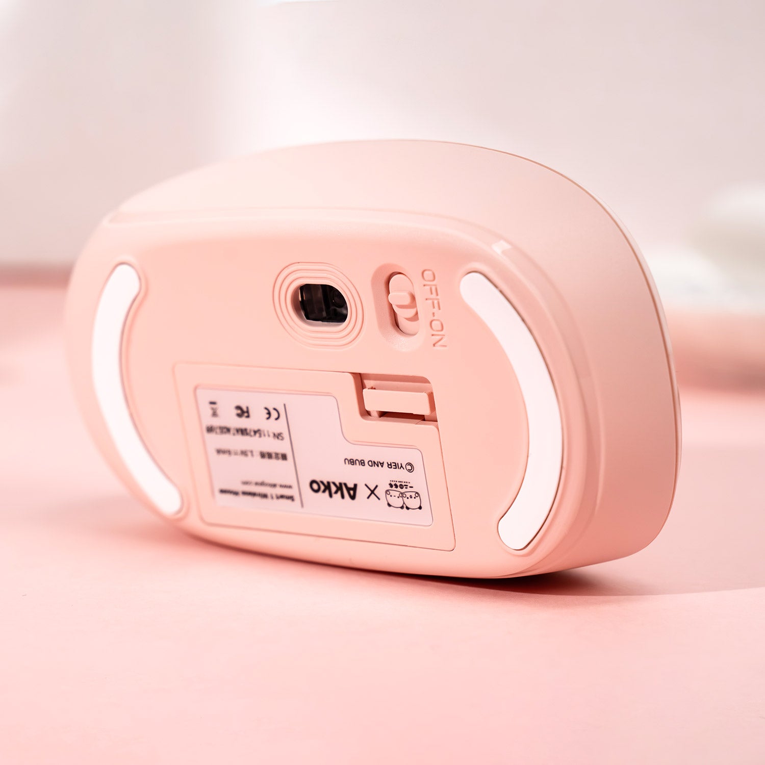 Akko Smart1 Dudu and Bubu Mouse Back Side Details