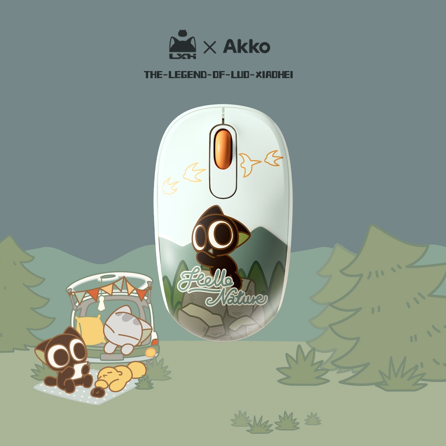 Akko The Legend of Hei Smart1 Wireless Mouse