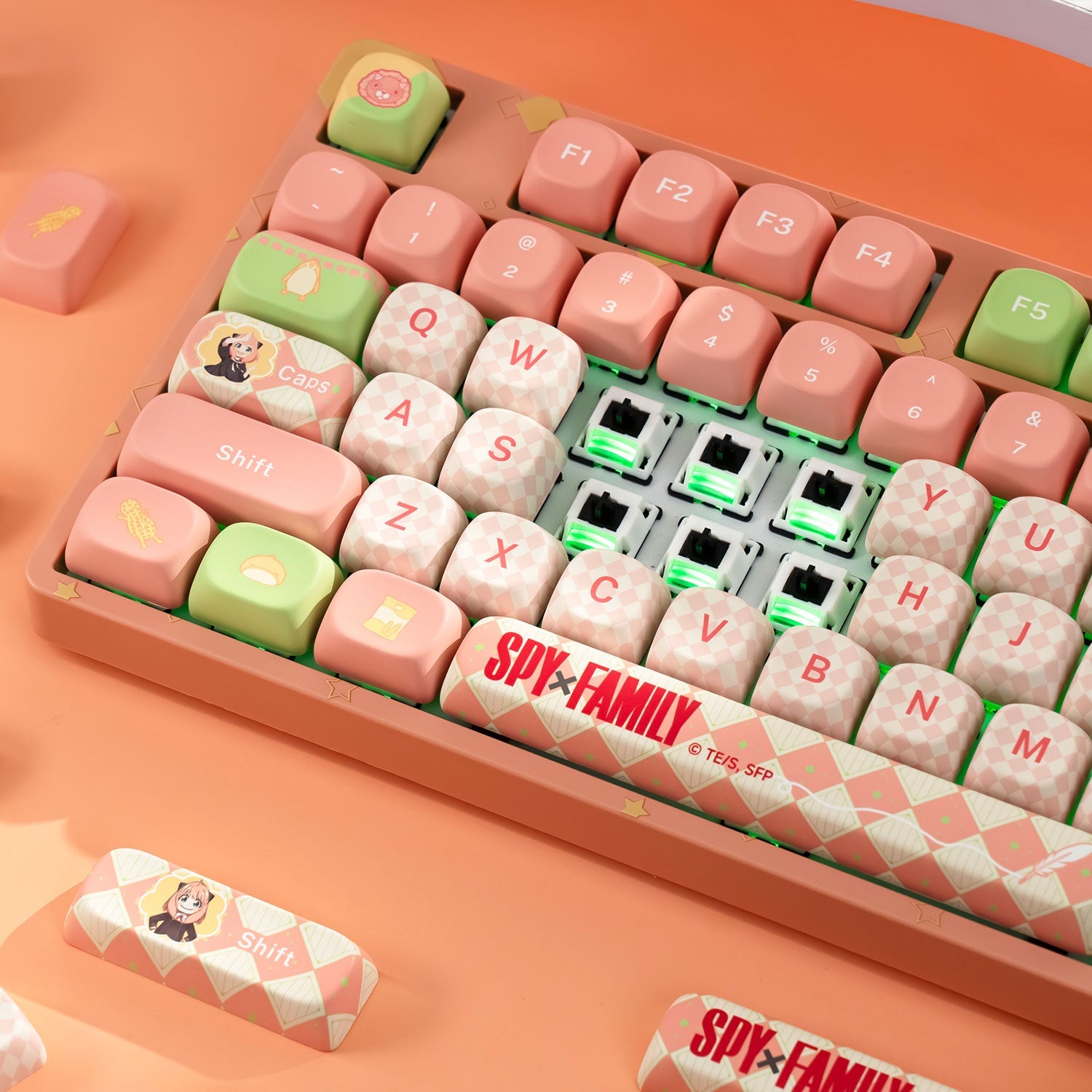Akko Spy × Family 5108B Plus Mechanical Keyboard Hot Swappable