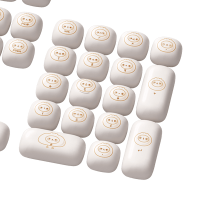 Akko-Steamed-Buns-Keycap-Set-144-key