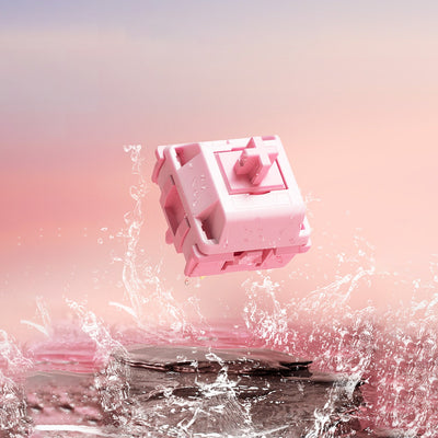 Akko Stellar Rose Linear Switch jump out of water
