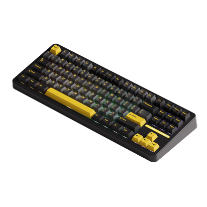 Akko TAC87 Black Gold Mechanical Keyboard Right Side