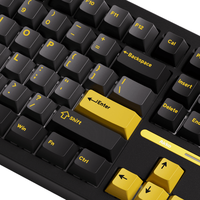 Akko TAC87 Black Gold Mechanical Keyboard Details