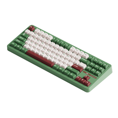 Akko TAC87 Matcha Red Bean Mechanical Keyboard Right Side