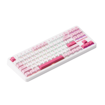 Akko TAC87 Prunus Lannesiana Mechanical Keyboard Left Side