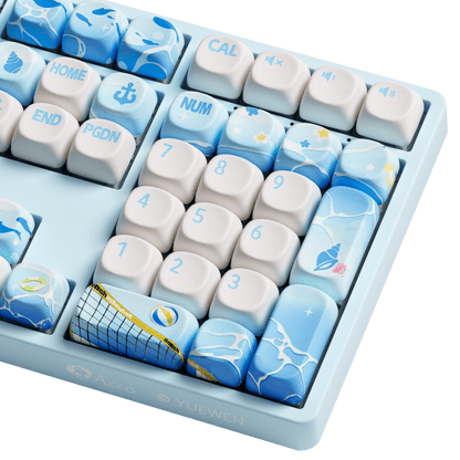 Team Blue Rain 5108B Plus Mechanical Keyboard Right Keycap Details