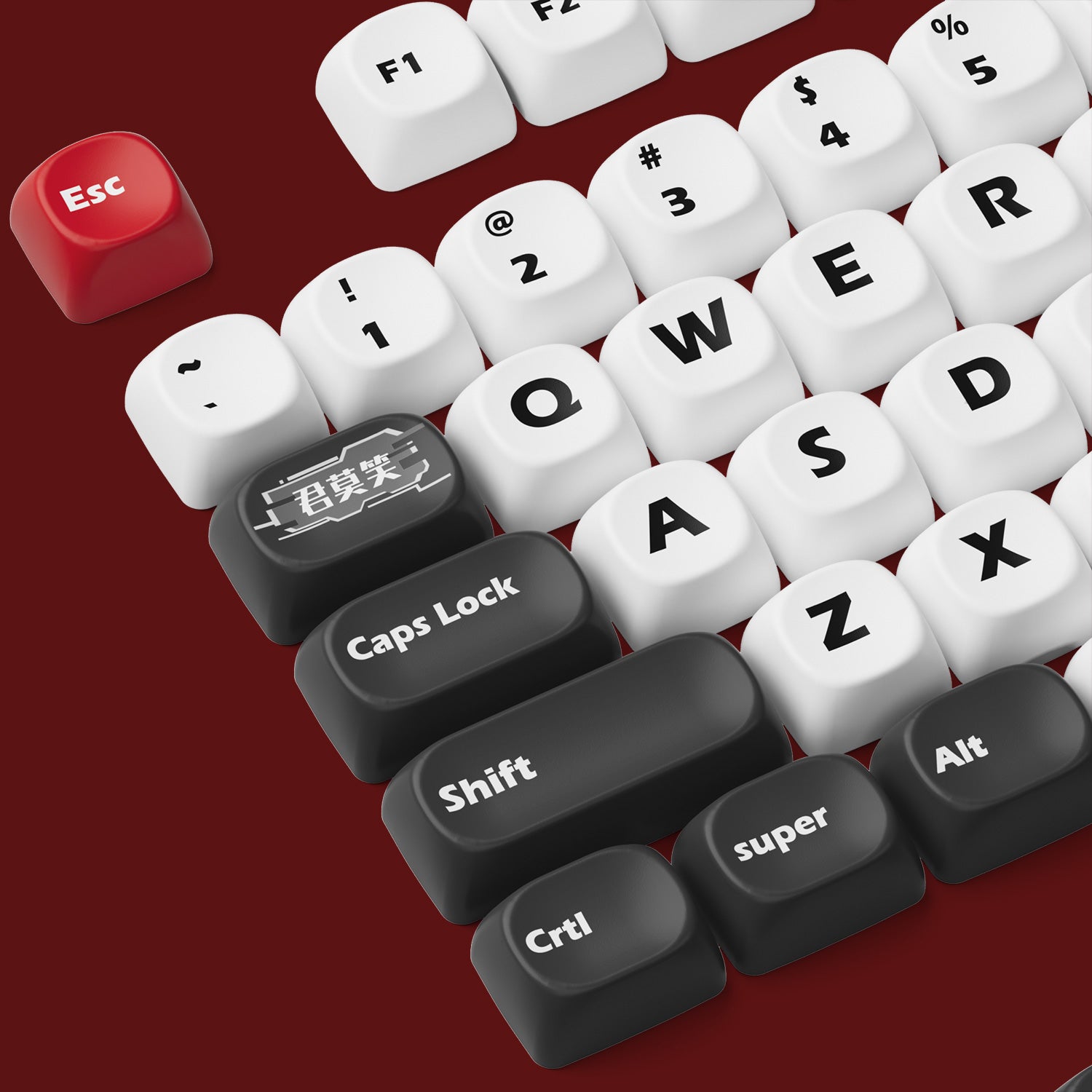 Akko-The-King-Avatar-Keycap-Set