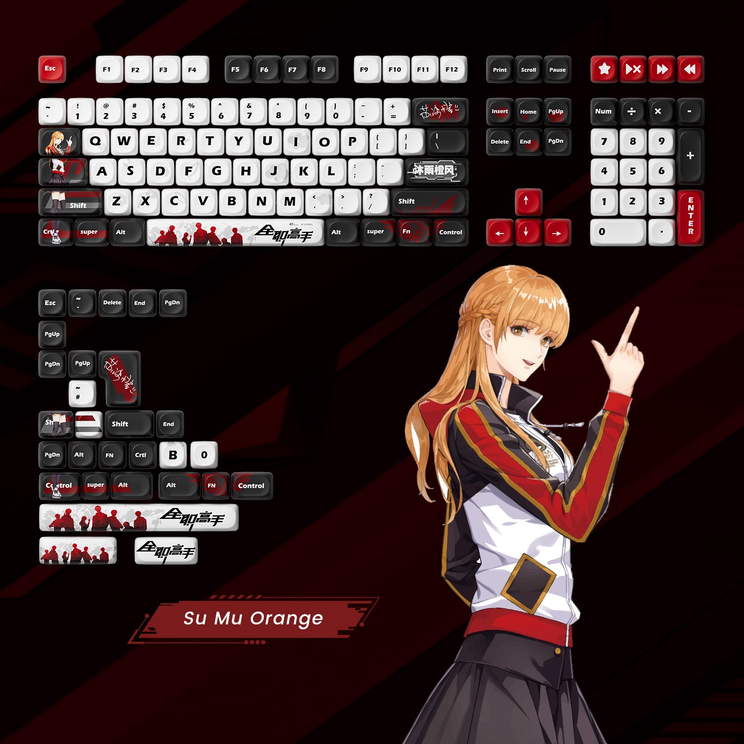 Akko-The-King-Avatar-Keycap-Set-Su-Mu_-Orange
