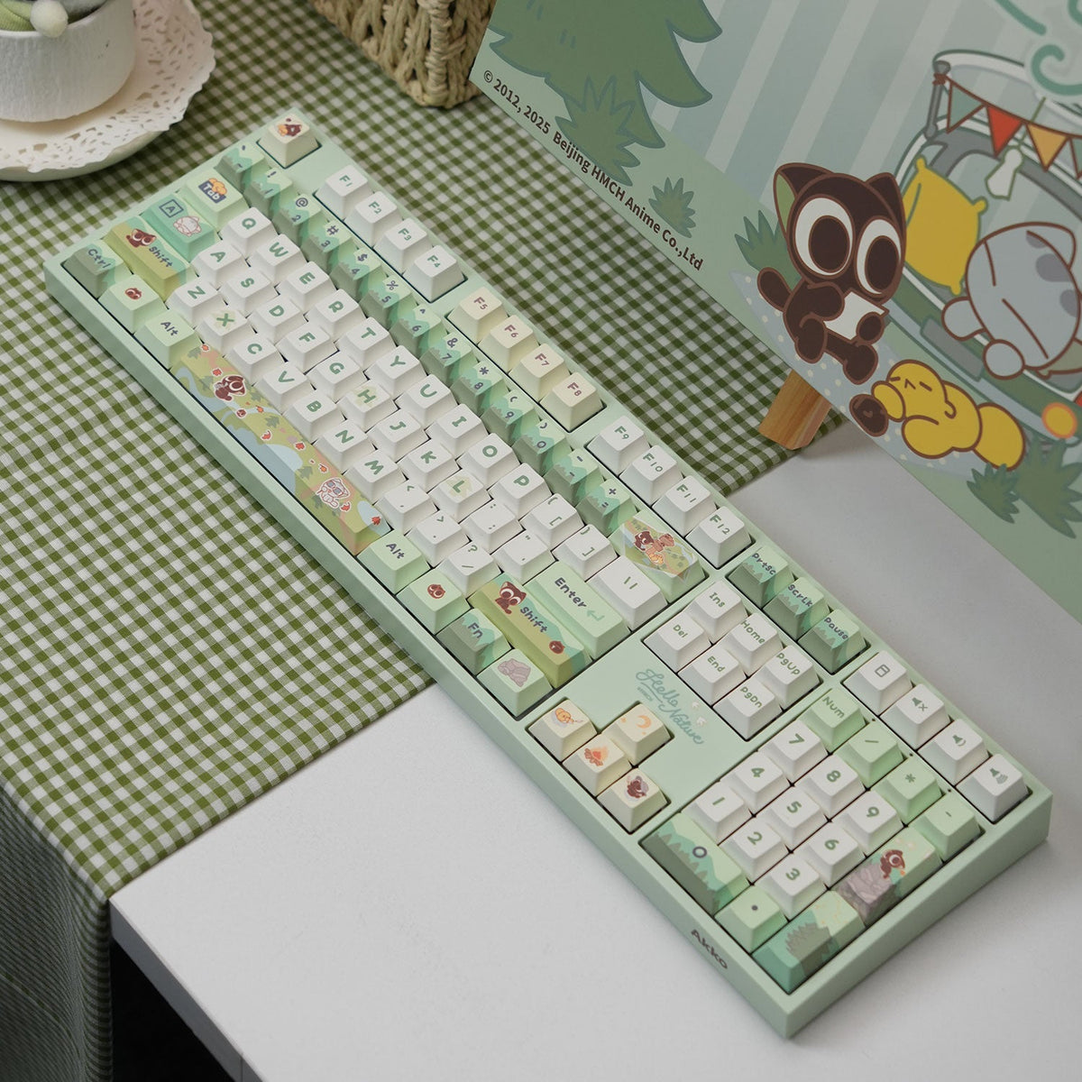 Akko The Legend of Hei 5108 V5 Mechanical Keyboard Right Side