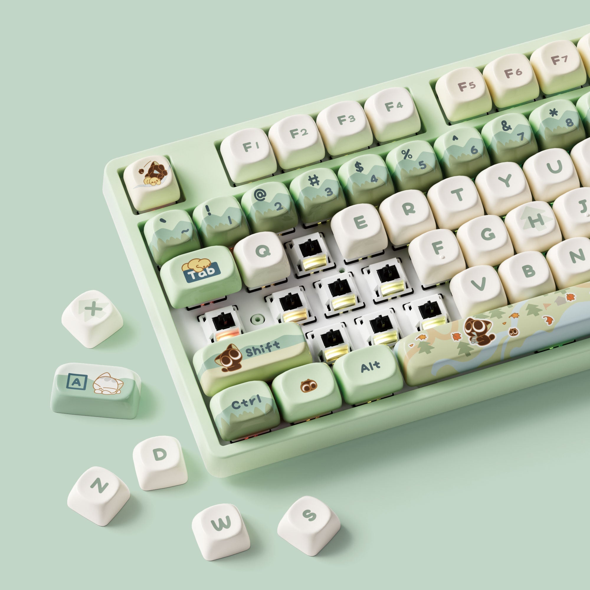 Akko The Legend of Hei 5108B Plus Mechanical Keyboard Details