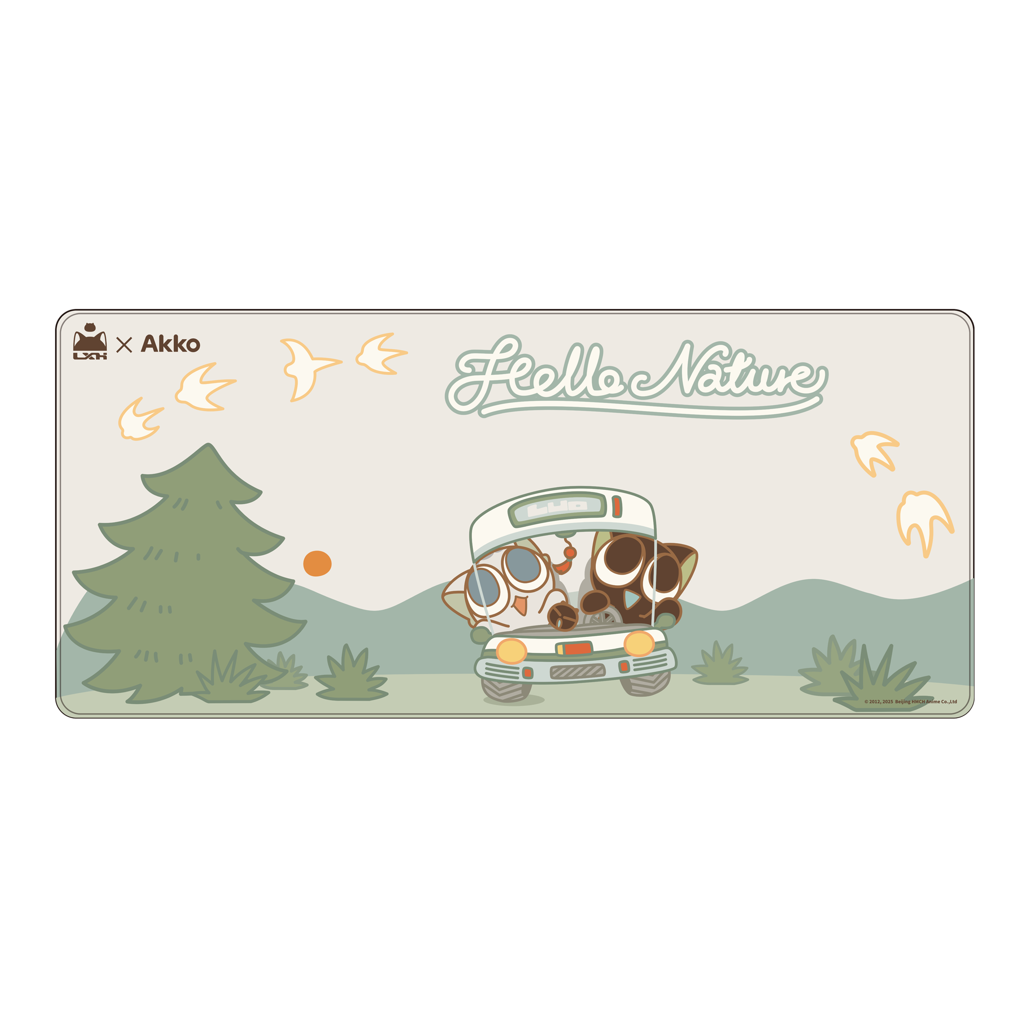 나소흑전기 마우스 패드