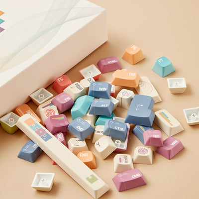 Akko MonsGeek Timeline keycap Set Details