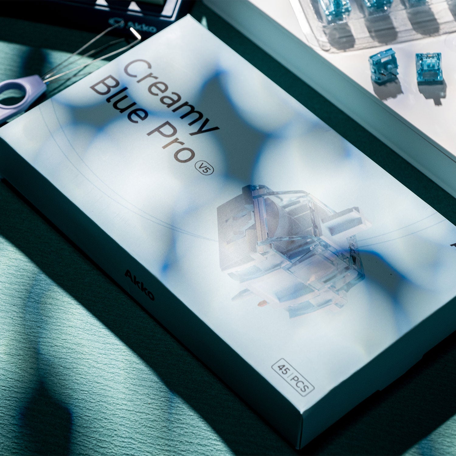 Akko V5 Creamy Blue Pro Switch package